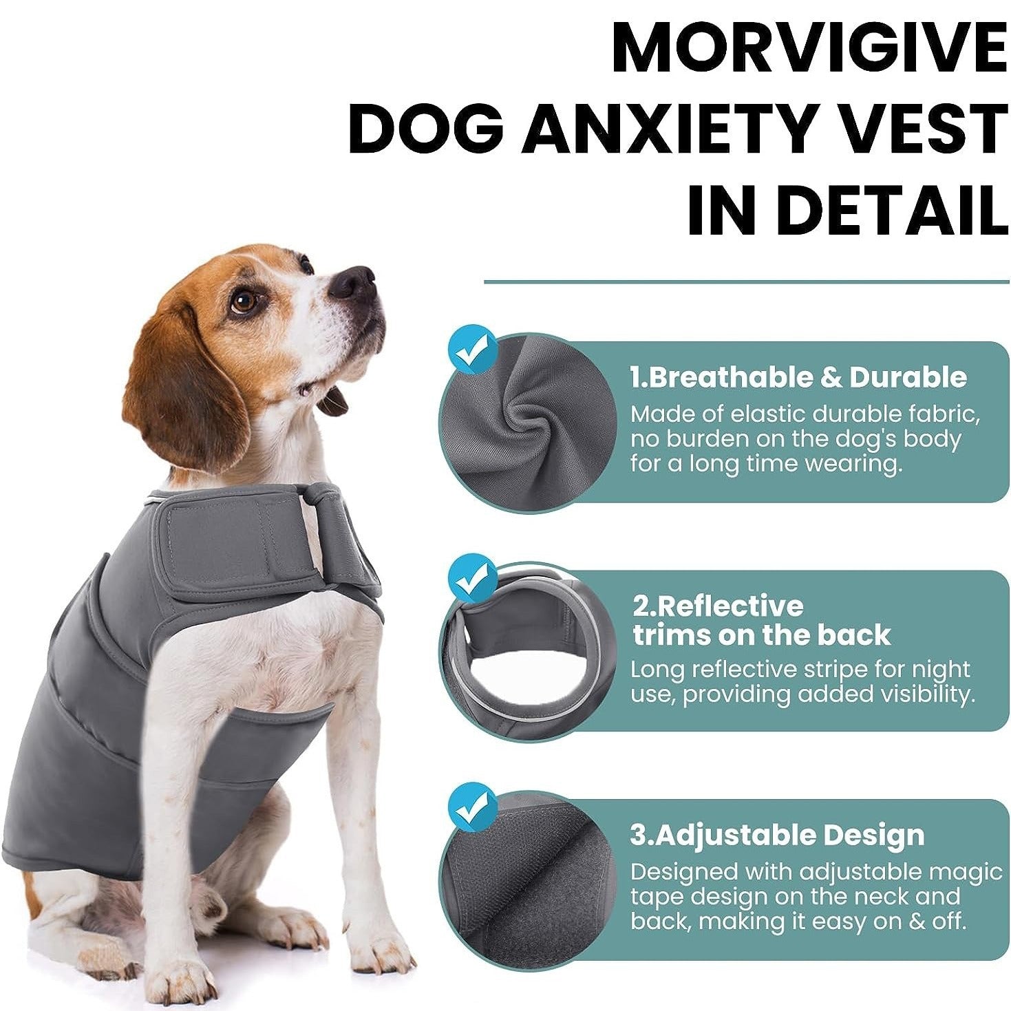 Pet Vest Dog Anxiety Relief Clothing